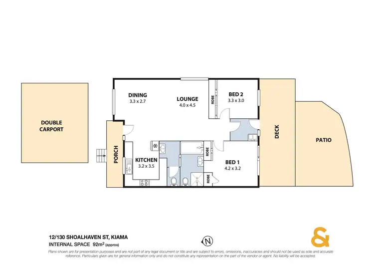 Floorplan of Homely villa listing, 12/130 Shoalhaven street, Kiama NSW 2533