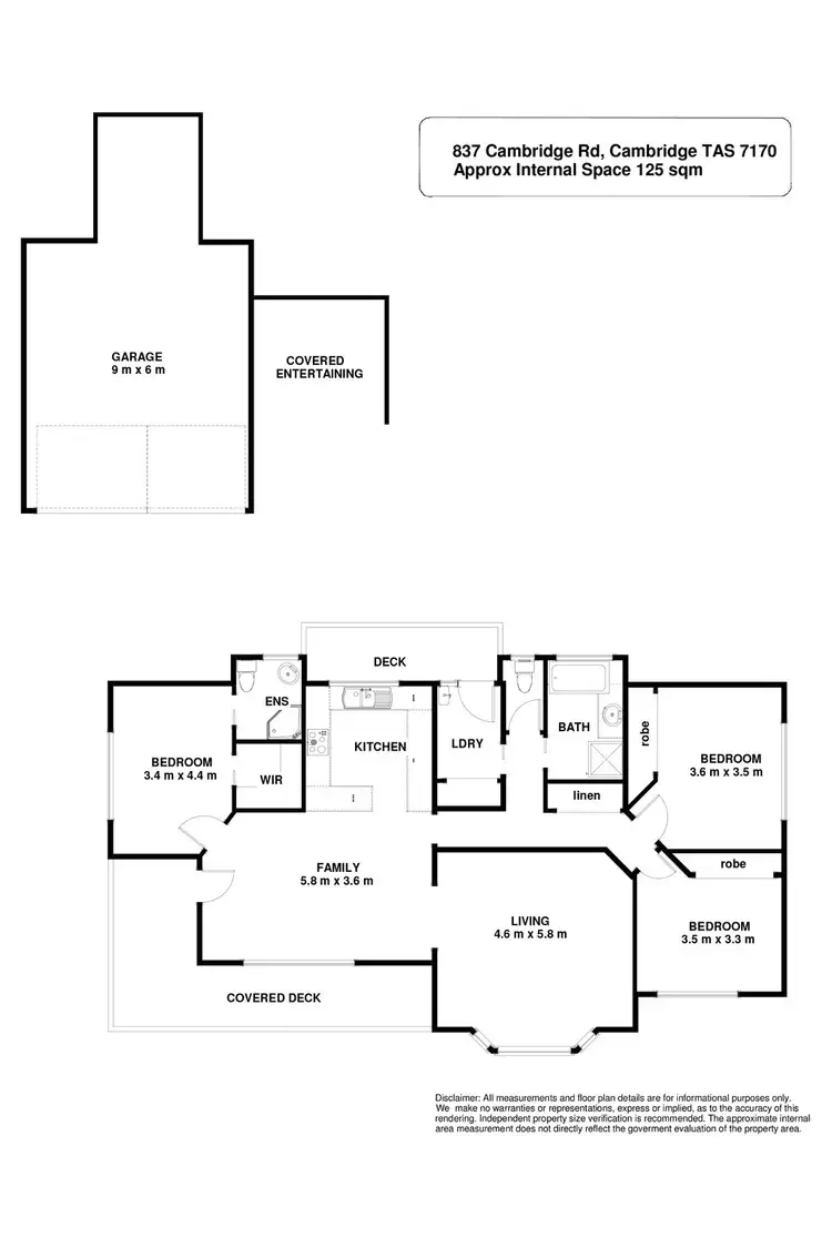 Floorplan of Homely house listing, 837 Cambridge Road, Cambridge TAS 7170
