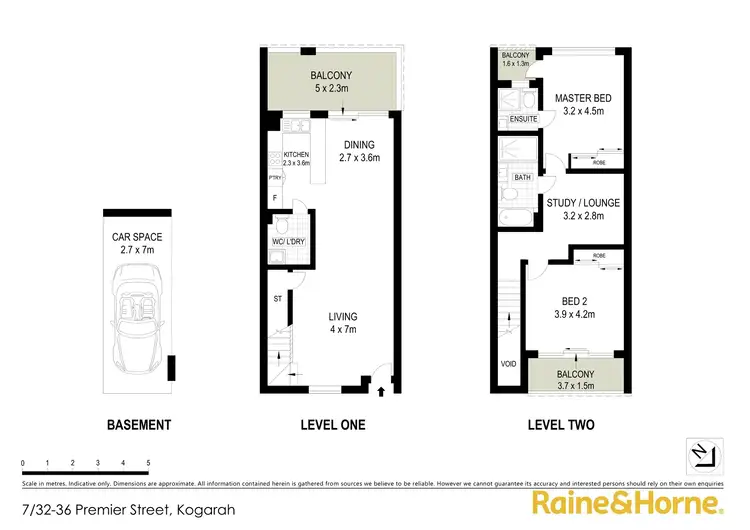 Floorplan of Homely unit listing, 7/32-36 Premier Street, Kogarah NSW 2217