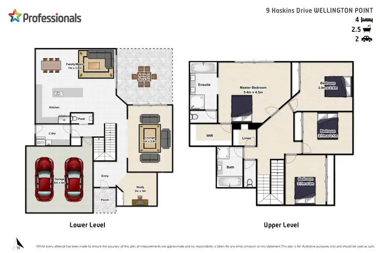Floorplan of Homely house listing, 9 Hoskins Drive, Wellington Point QLD 4160