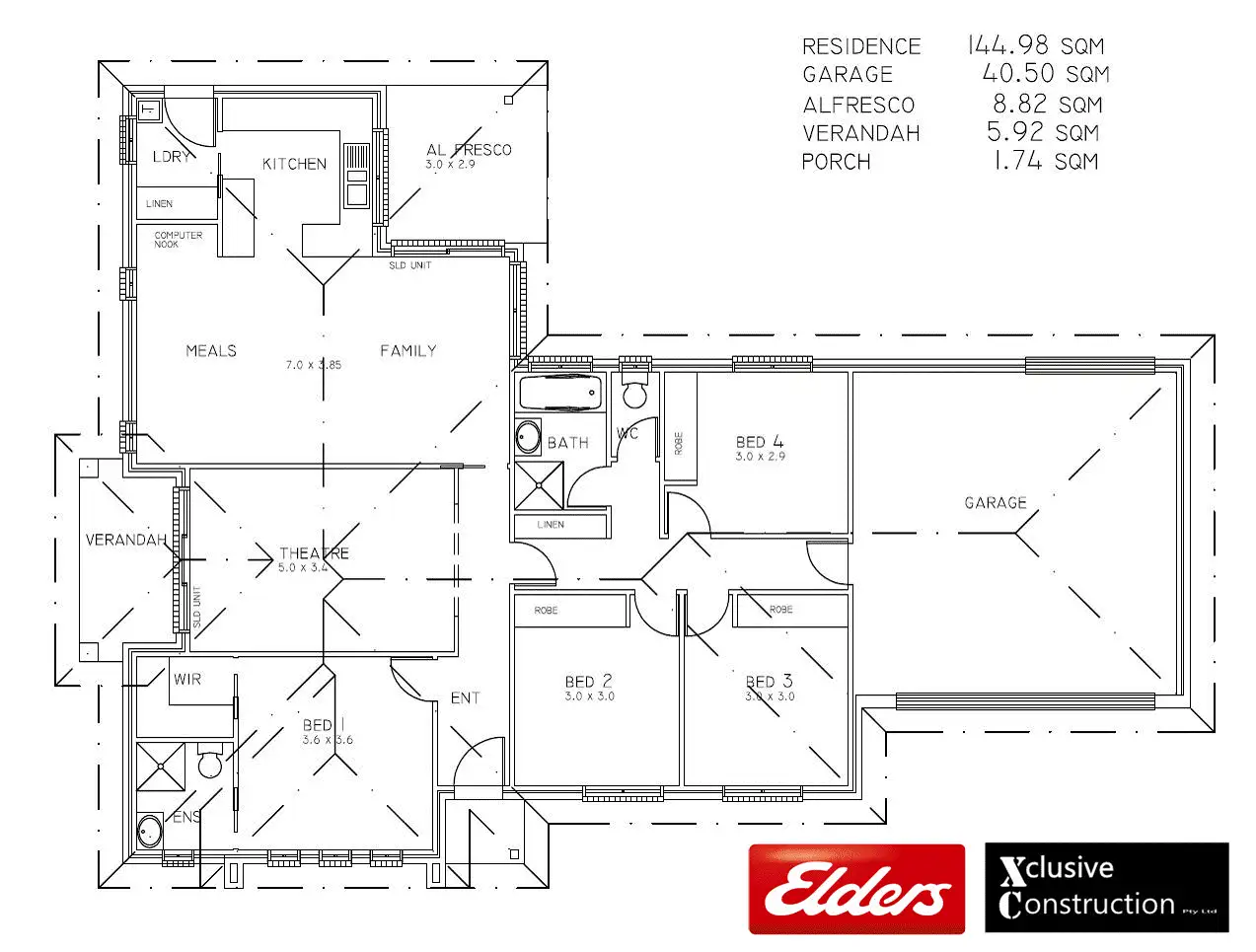 Floorplan of Homely house listing, 32 Griffiths Link, Googong NSW 2620
