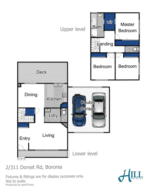 Floorplan of Homely townhouse listing, 2/311 Dorset Road, Boronia VIC 3155