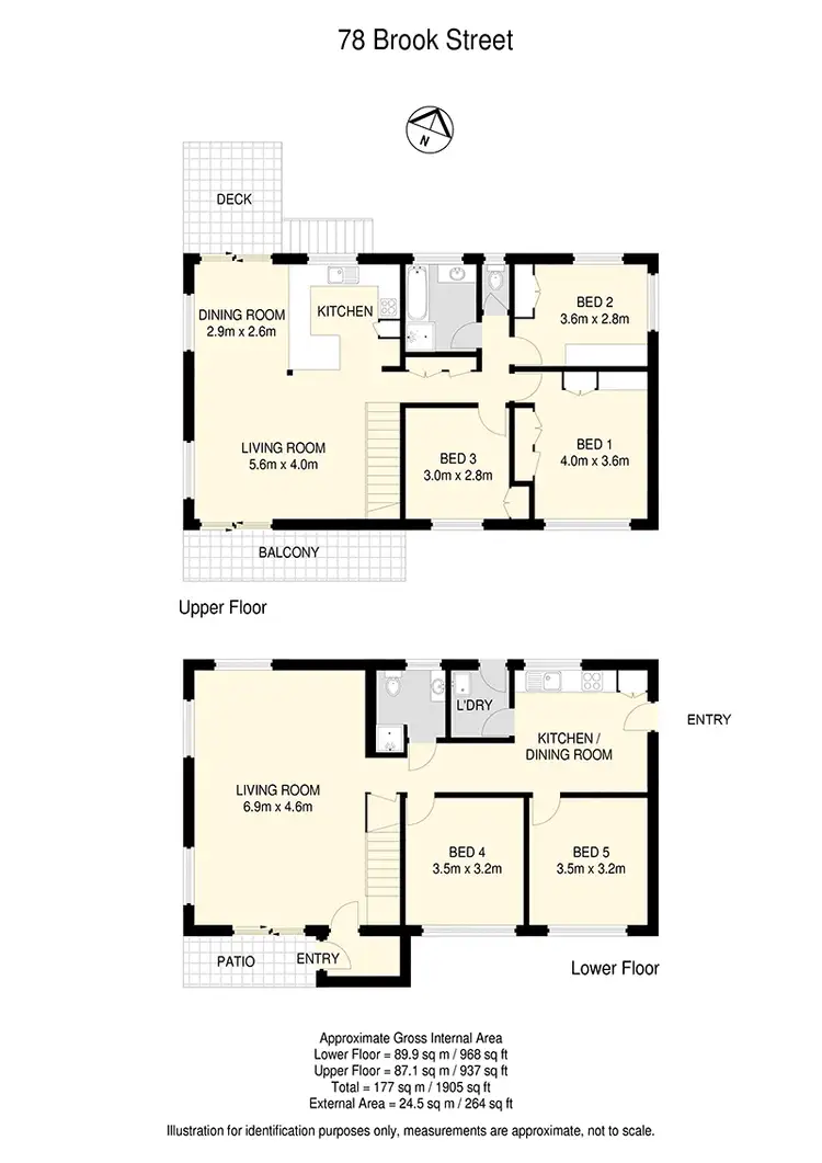 Floorplan of Homely house listing, 78 Brook Street, Windsor QLD 4030