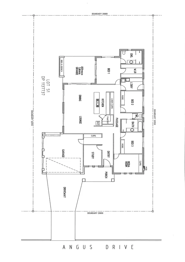 Floorplan of Homely house listing, 18 Angus Drive, Junction Hill NSW 2460