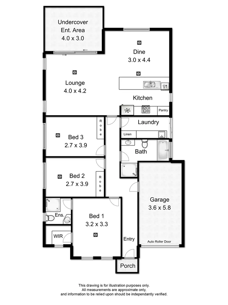 Floorplan of Homely house listing, 2 Taynton Terrace, Morphett Vale SA 5162