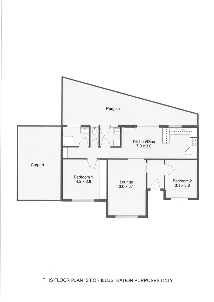 Floorplan of Homely house listing, 9 Fordham Avenue, Naracoorte SA 5271