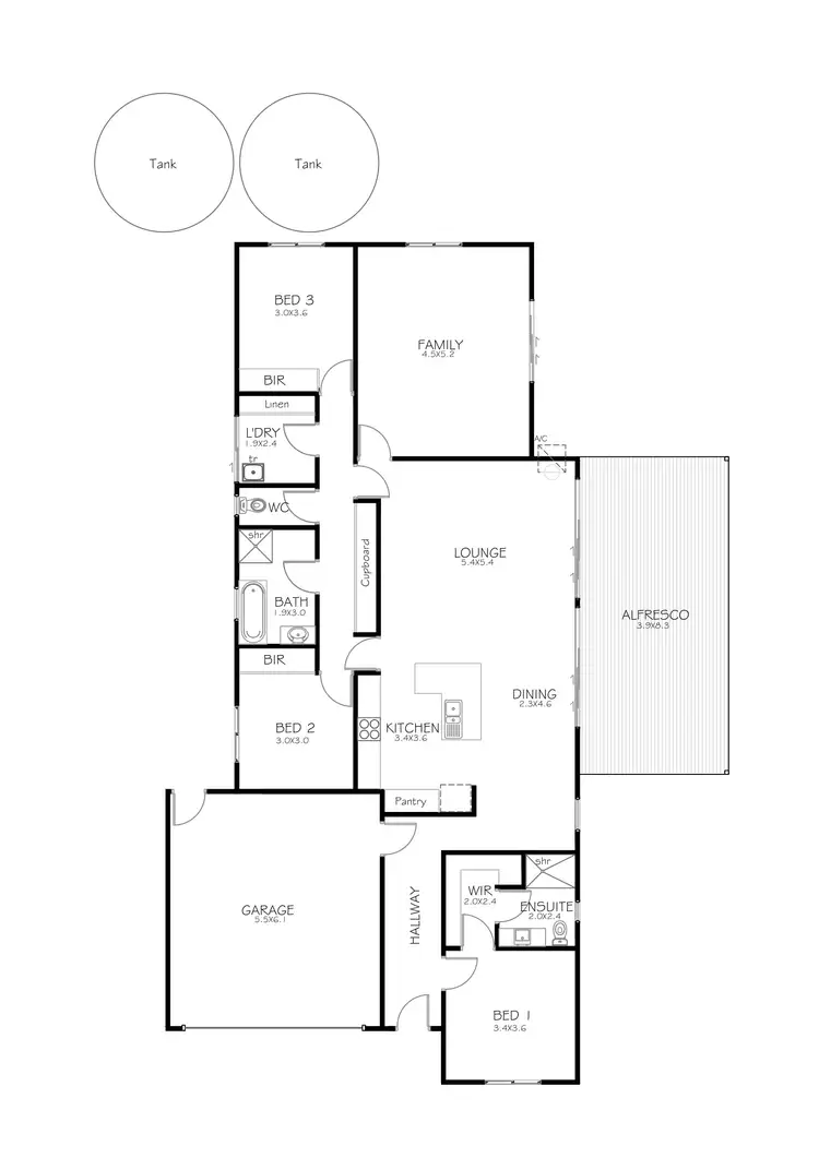 Floorplan of Homely house listing, 15 Nancy Road, Coffin Bay SA 5607