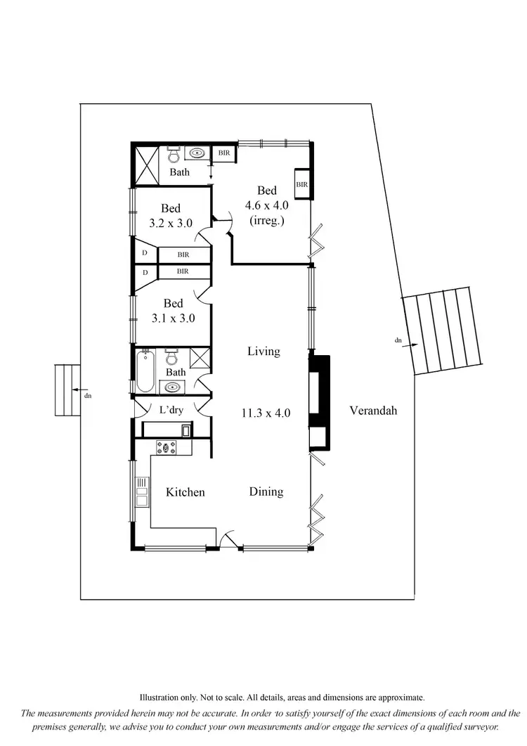 Floorplan of Homely house listing, 40 Ninks Road, St Andrews VIC 3761
