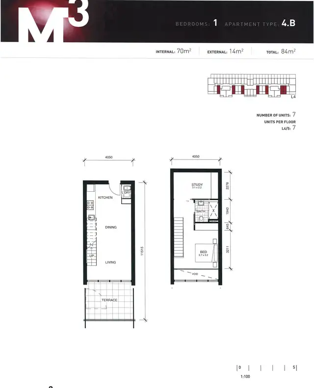 Floorplan of Homely apartment listing, 442/22 Lonsdale Street, Braddon ACT 2612