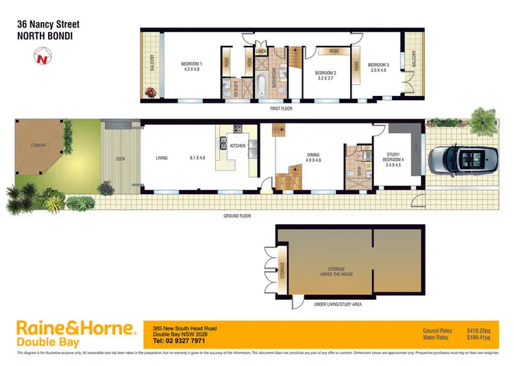 Floorplan of Homely house listing, 36 Nancy Street, North Bondi NSW 2026