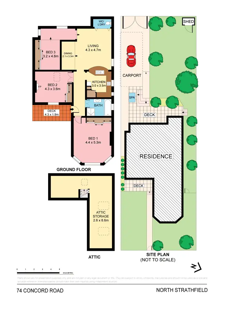 Floorplan of Homely house listing, 74 Concord Road, North Strathfield NSW 2137