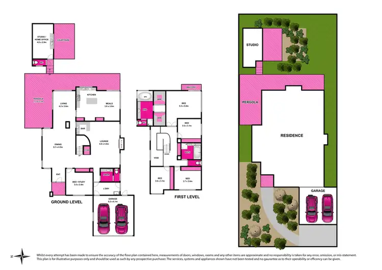 Floorplan of Homely house listing, 5 Fordview Crescent, Bell Post Hill VIC 3215
