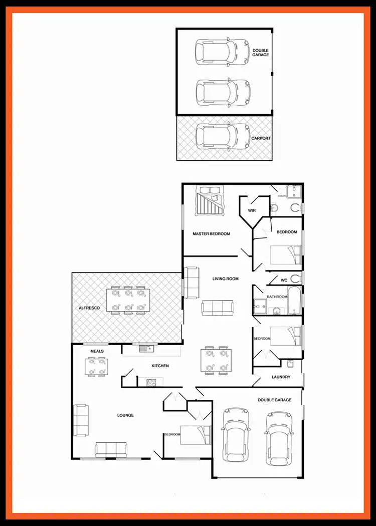 Floorplan of Homely house listing, 89-93 Orion Road, Cedar Vale QLD 4285