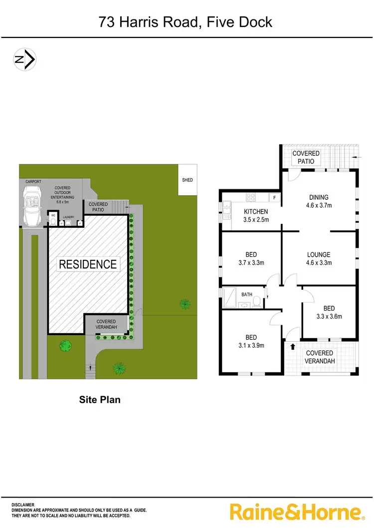 Floorplan of Homely house listing, 73 Harris Road, Five Dock NSW 2046