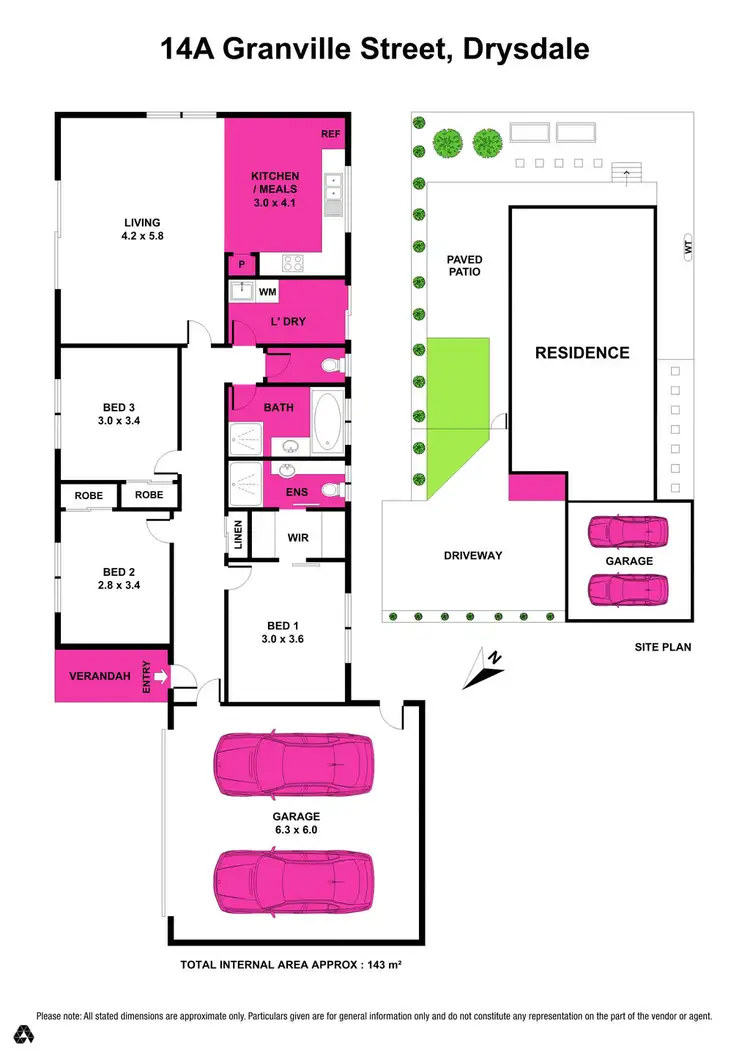 Floorplan of Homely house listing, 14A Granville Street, Drysdale VIC 3222