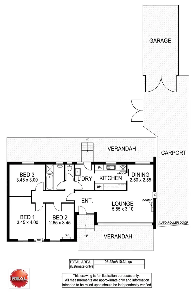 Floorplan of Homely house listing, 3 Stirling Street, Northfield SA 5085