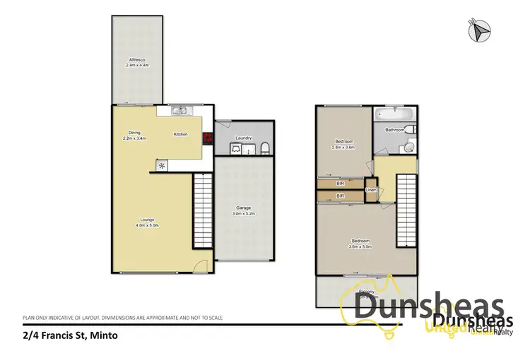 Floorplan of Homely house listing, 2/4-6 Francis Street, Minto NSW 2566
