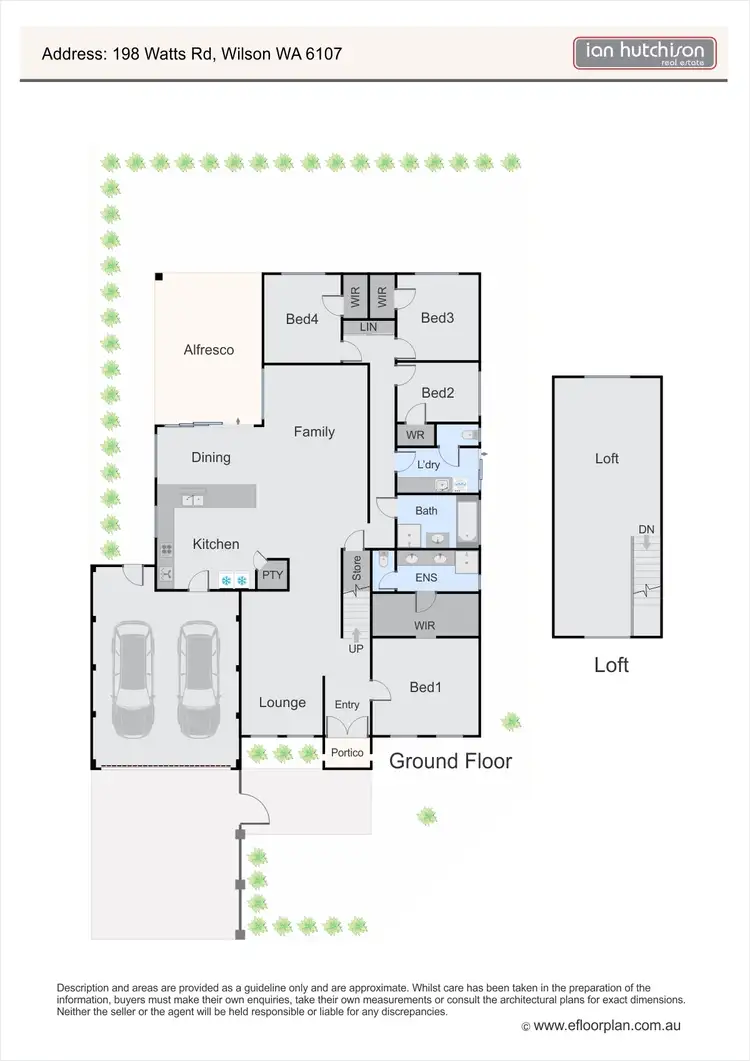 Floorplan of Homely house listing, 198 Watts Road, Wilson WA 6107