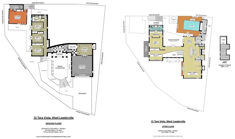 Floorplan of Homely house listing, 12 Tara Vista, West Leederville WA 6007