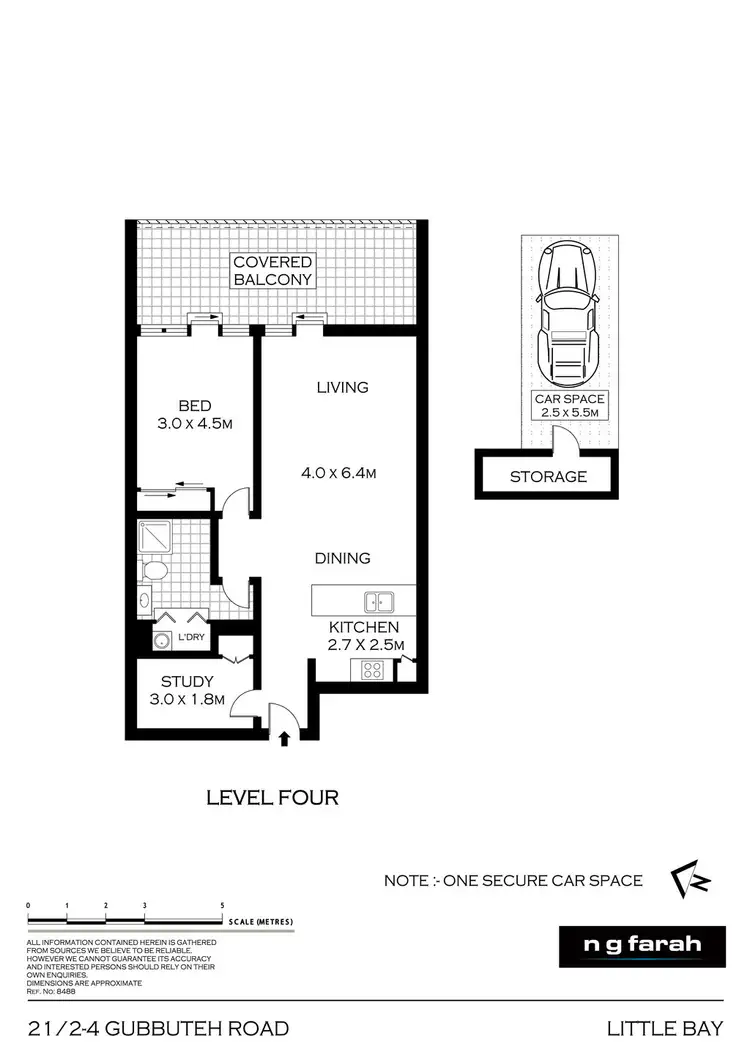 Floorplan of Homely apartment listing, 21/2-4 Gubbuteh Road, Little Bay NSW 2036