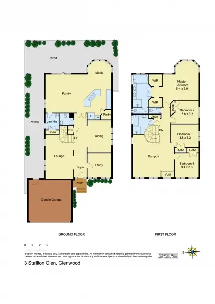 Floorplan of Homely house listing, 3 Stallion Glen, Glenwood NSW 2768