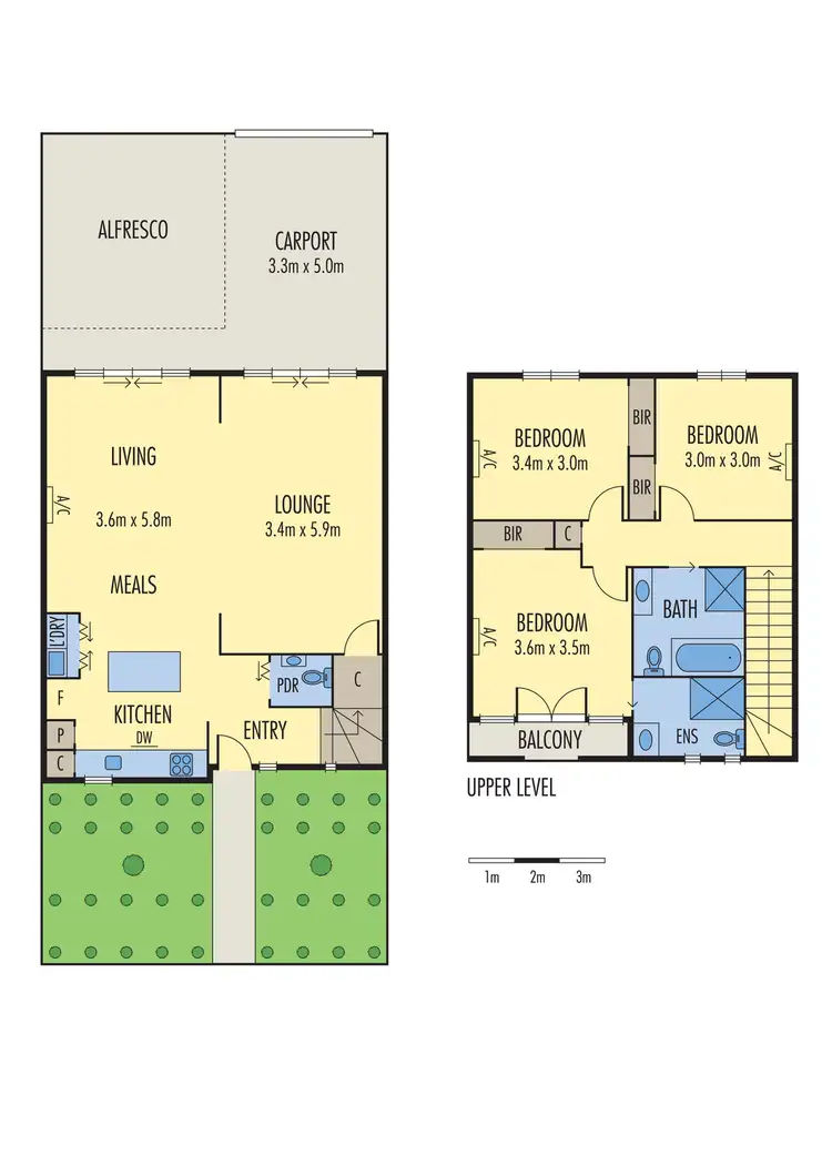 Floorplan of Homely townhouse listing, 5/1-5 Heversham Grove, Greenvale VIC 3059