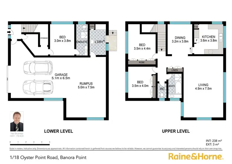 Floorplan of Homely townhouse listing, 1/18 Oyster Point Rd, Banora Point NSW 2486