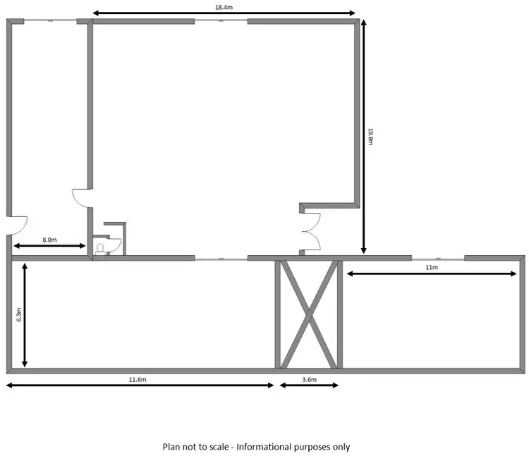 Floorplan of Homely house listing, 24 Oliver Street, Bordertown SA 5268