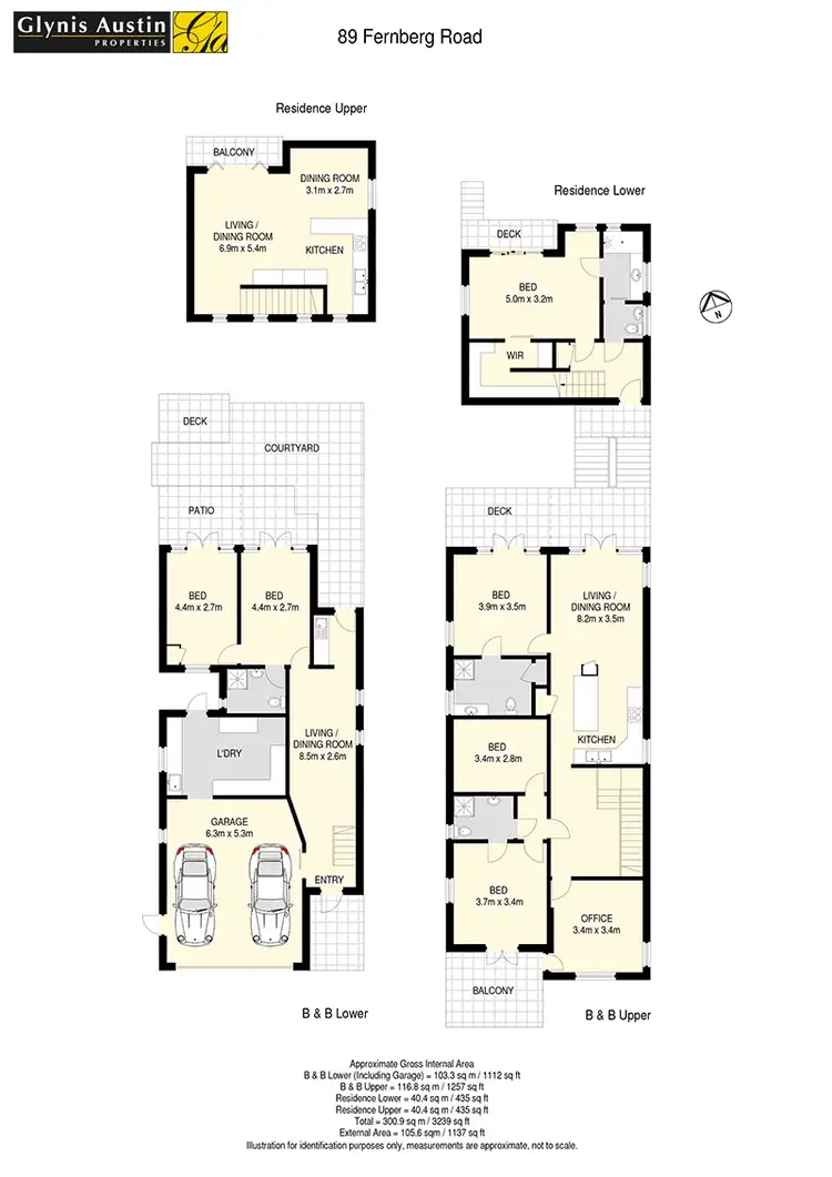 Floorplan of Homely house listing, 89 Fernberg Rd, Paddington QLD 4064