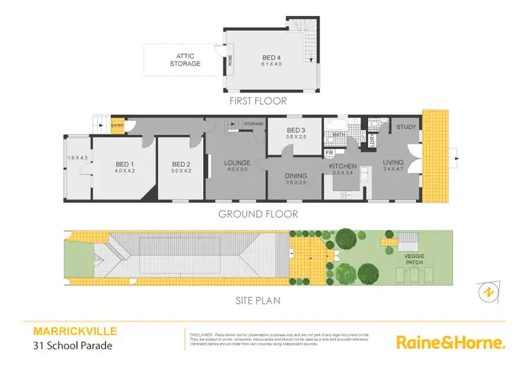 Floorplan of Homely house listing, 31 School Parade, Marrickville NSW 2204