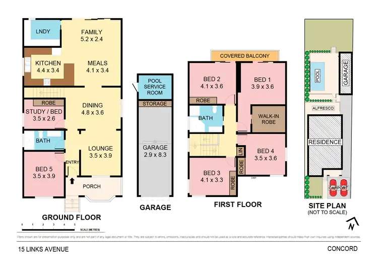 Floorplan of Homely house listing, 15 Links Avenue, Concord NSW 2137