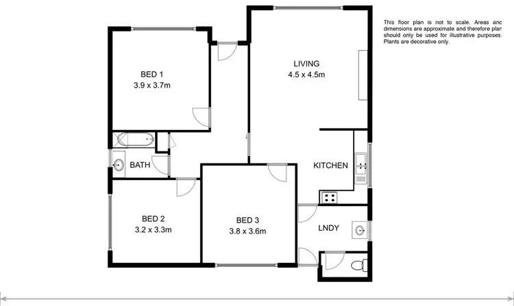 Floorplan of Homely house listing, 10 Fourth Ave, West Moonah TAS 7009