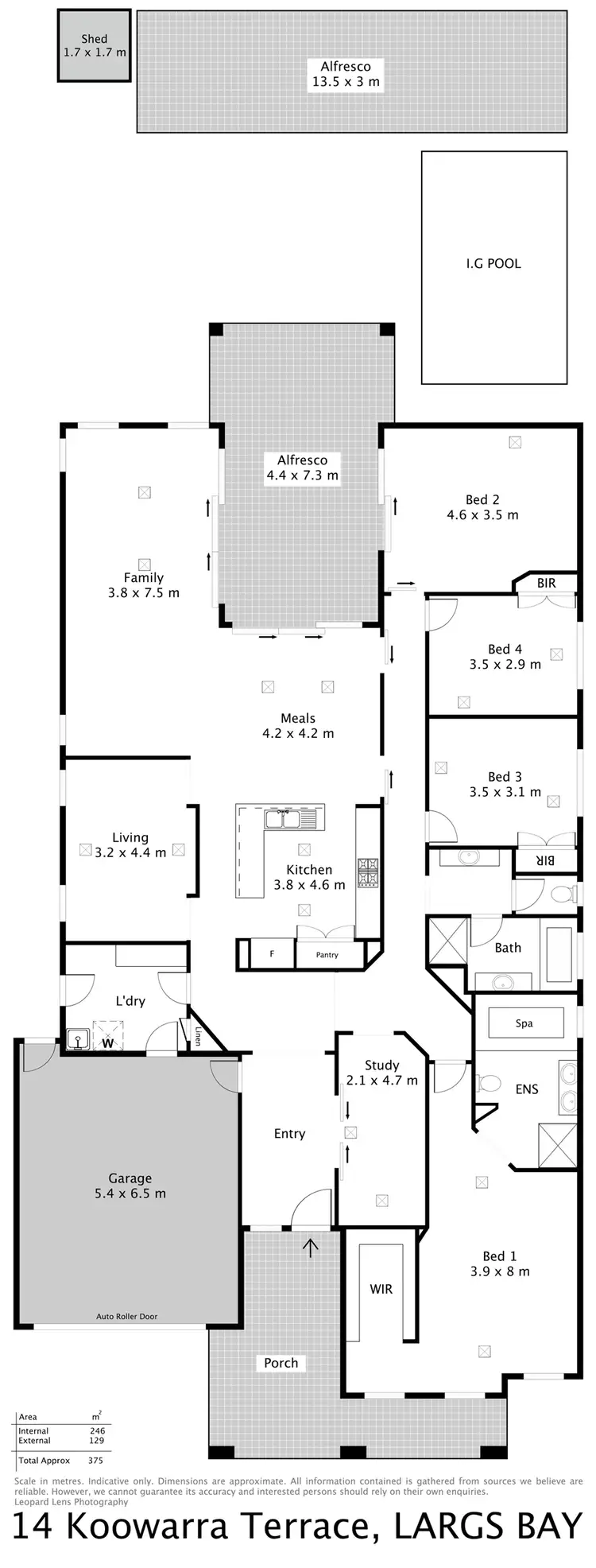 Floorplan of Homely house listing, 14 Koowarra Terrace, Largs North SA 5016