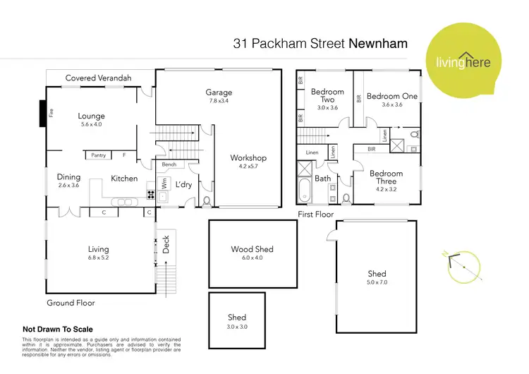 Floorplan of Homely house listing, 31 Packham Street, Newnham TAS 7248