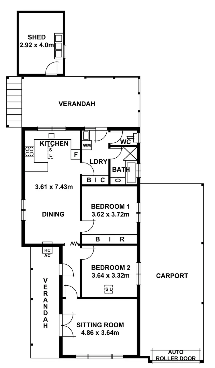 Floorplan of Homely house listing, 188 Hargrave Street, Birkenhead SA 5015
