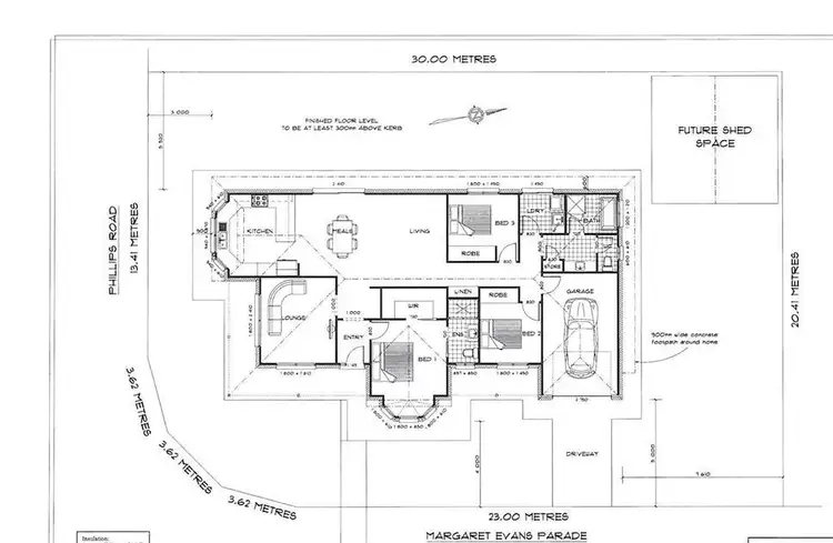 Floorplan of Homely house listing, Lot 36 Phillips Road, Berri SA 5343