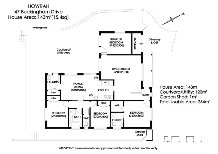 Floorplan of Homely house listing, 47 Buckingham Drive, Howrah TAS 7018