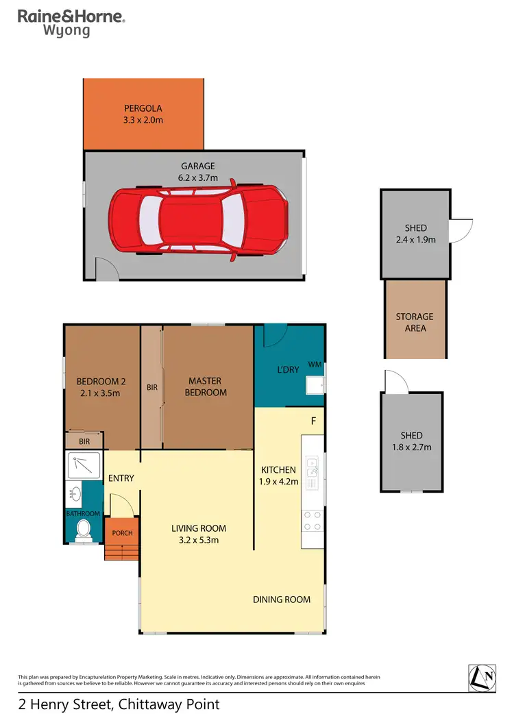 Floorplan of Homely house listing, 2 Henry Street, Chittaway Point NSW 2261