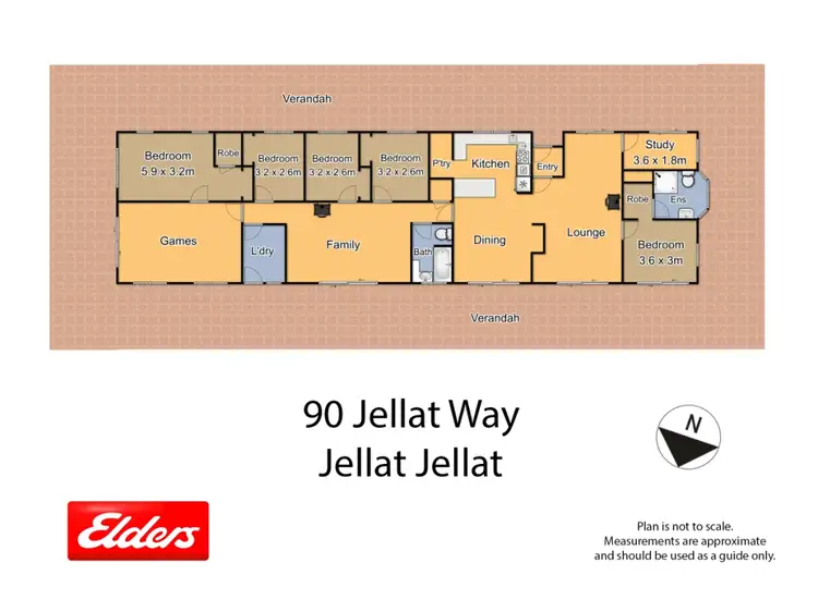 Floorplan of Homely house listing, 90 Jellat Way, Kalaru NSW 2550