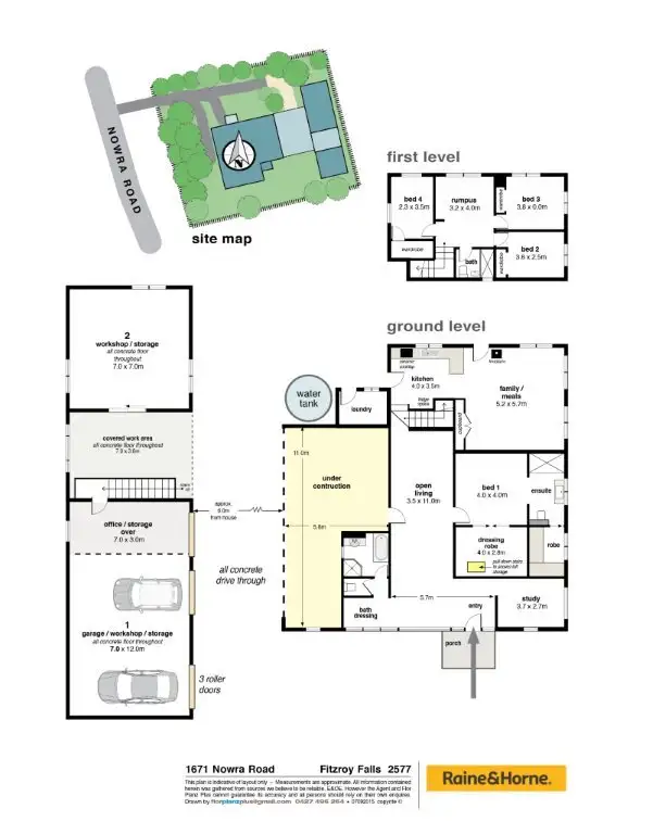 Floorplan of Homely house listing, 1671 Nowra Road, Fitzroy Falls NSW 2577