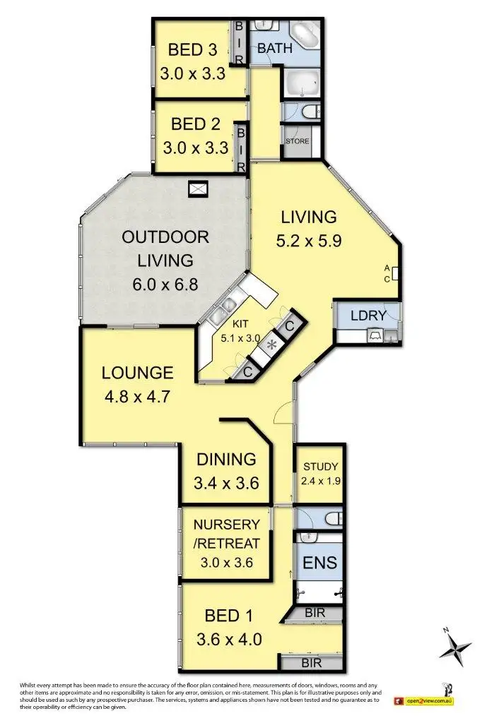 Floorplan of Homely house listing, 2-6/32 Wynarka Drive, Hoppers Crossing VIC 3029