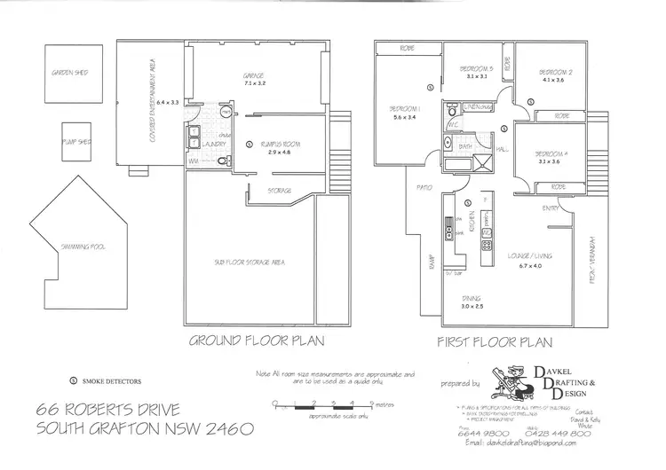 Floorplan of Homely house listing, 66 ROBERTS DRIVE, South Grafton NSW 2460