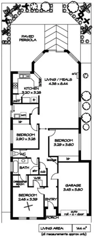 Floorplan of Homely house listing, 4 Africaine Drive, Mccracken SA 5211