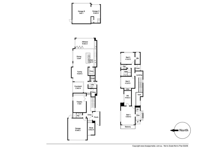 Floorplan of Homely house listing, 164 Broome Street, Cottesloe WA 6011