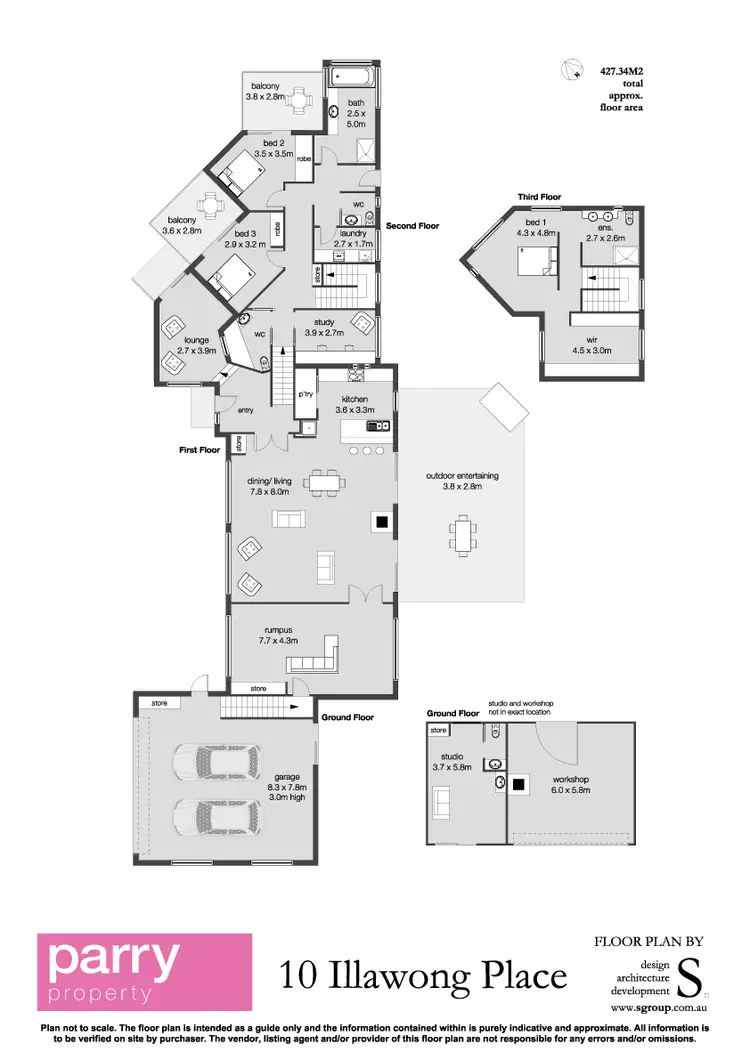 Floorplan of Homely house listing, 10 Illawong Place, Riverside TAS 7250