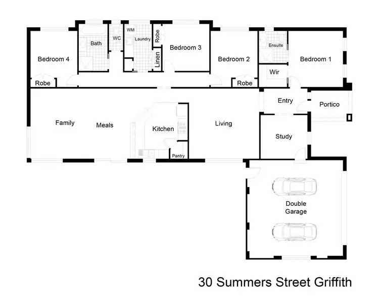 Floorplan of Homely house listing, 30 Summers Street, Griffith NSW 2680