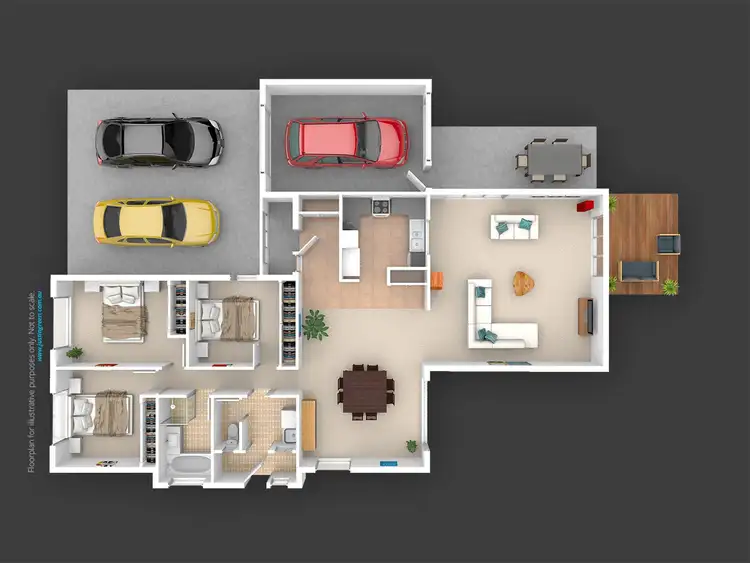 Floorplan of Homely house listing, 16 Eldershaw Drive, Forest Hill NSW 2651