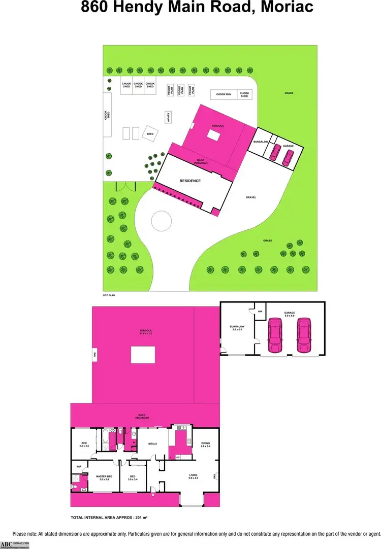 Floorplan of Homely house listing, 860 Hendy Main Road, Moriac VIC 3240