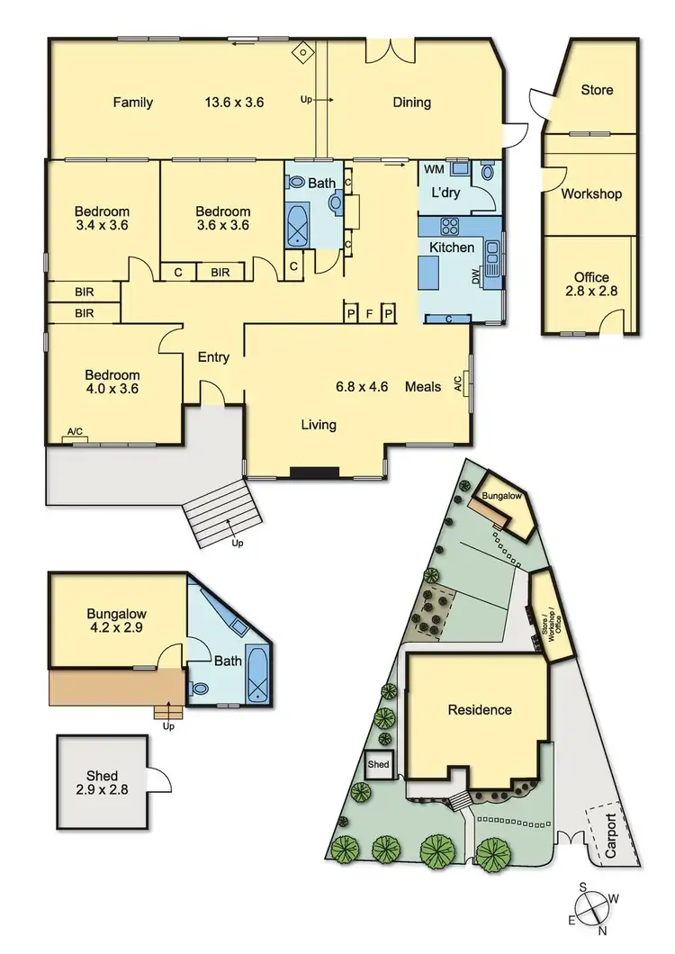 Floorplan of Homely house listing, 443 Pascoe Vale Road, Strathmore VIC 3041