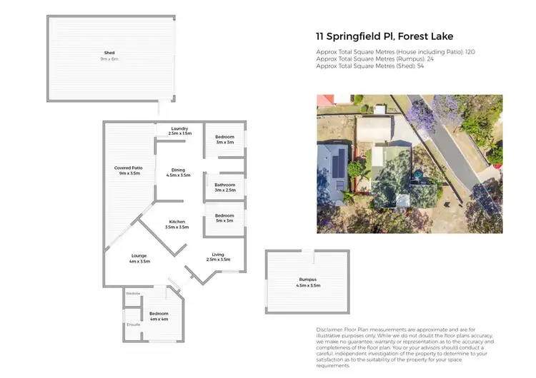 Floorplan of Homely house listing, 11 Springfield Place, Forest Lake QLD 4078